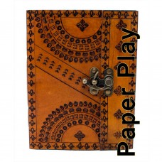 Paper-Play Vintage Leather Embossed Journal.